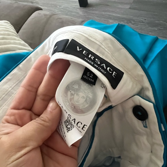 Versace Blue Trousers - Picture 3 of 3